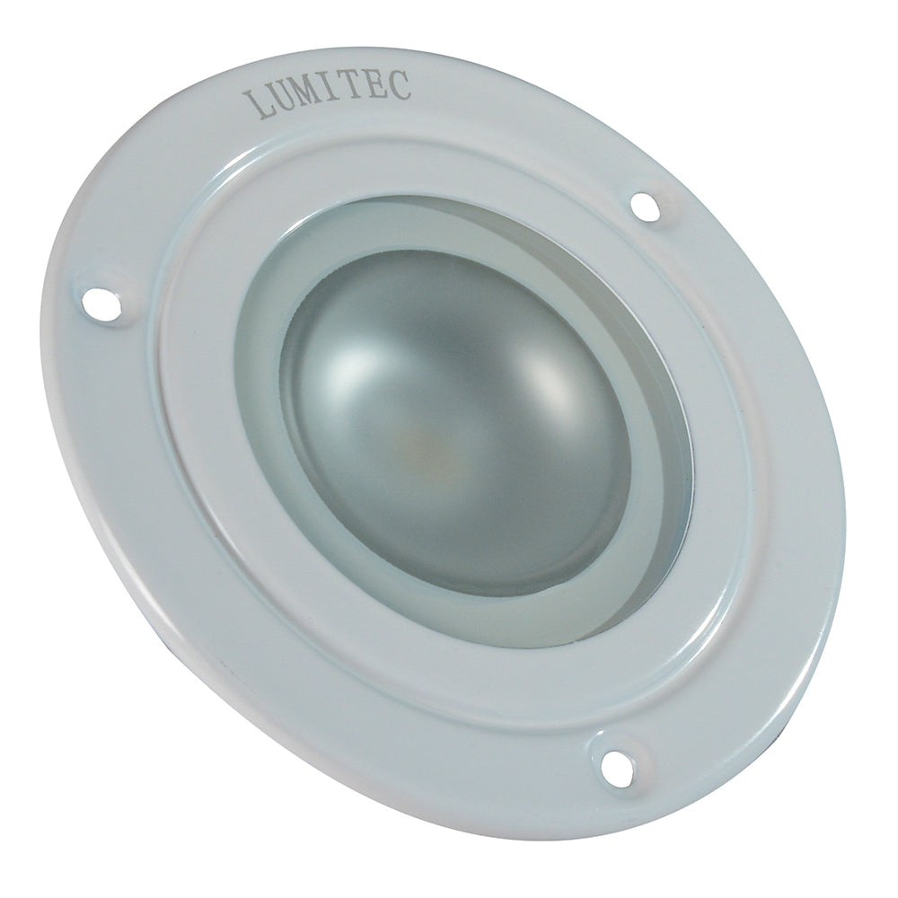 Lumitec Shadow - Flush Mount Down Light - White Finish - 4-Color White/Red/Blue/Purple Non-Dimming [114120]